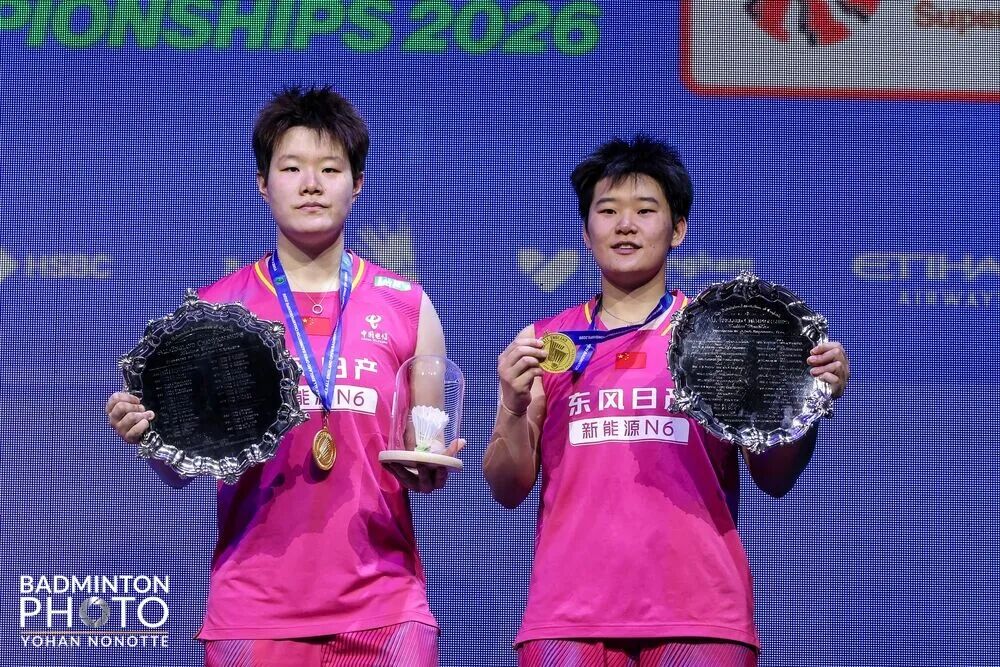 祝贺！谭宁获全英羽毛球公开赛女双冠军！
